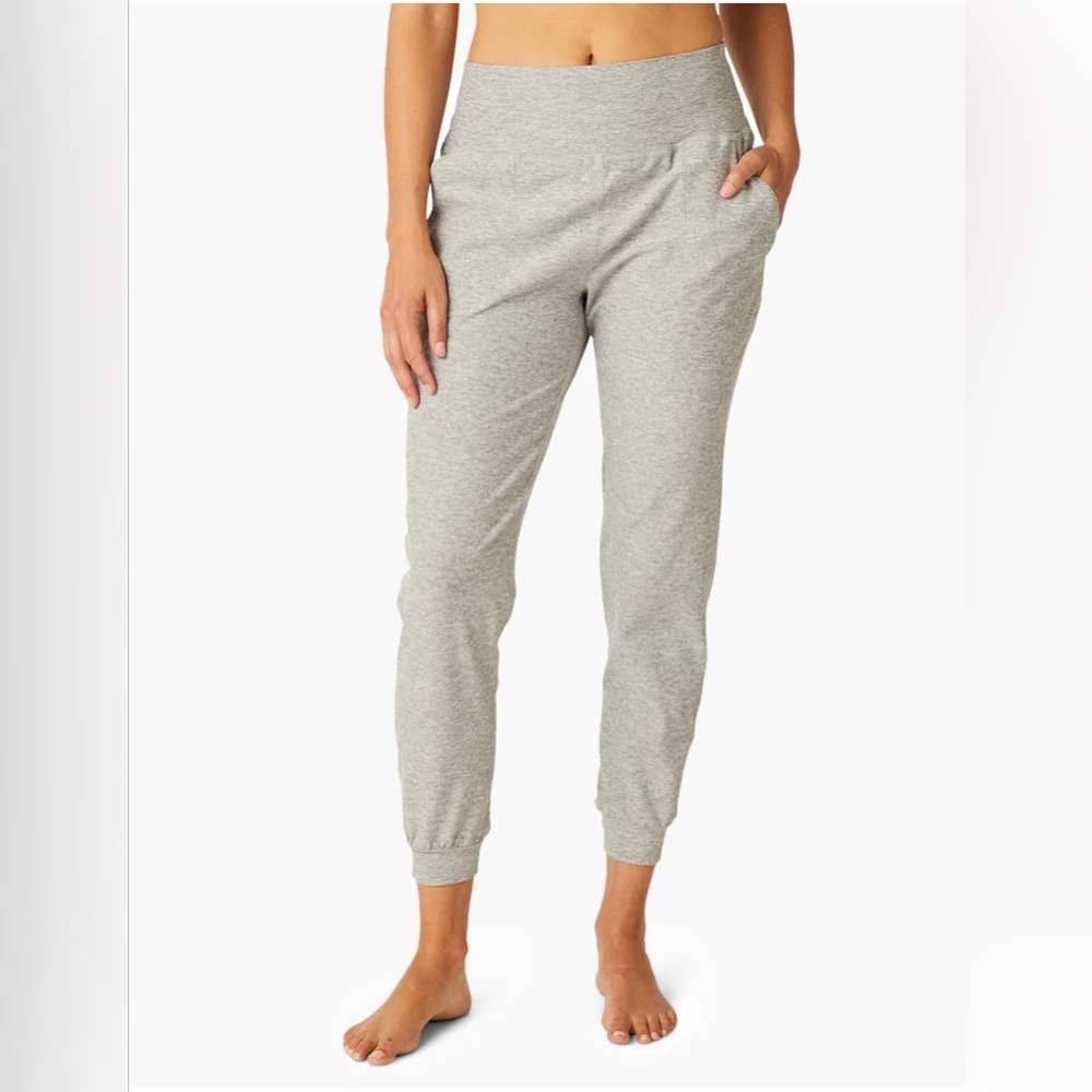 Spacedye Midi Joggers in Silver Mist NWOT